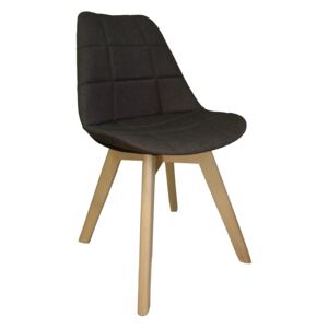 Krzesło tapicerowane Mind brown