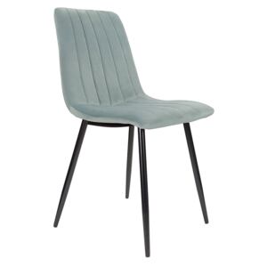 Krzesło tapicerowane Lapo velvet grey