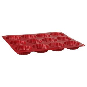 Forma do pieczenia ciasteczek, SECRET DE GOURMET, czerwona, 33,5x27x2 cm
