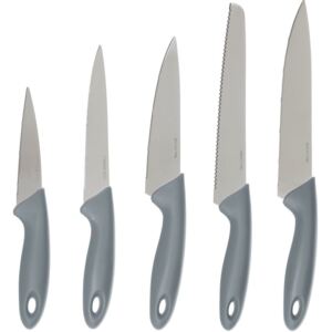 Zestaw 5 noży SECRET DE GOURMET, stal nierdzewna, 27, 3x34, 4x8, 7 cm