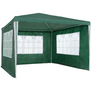 Składany pawilon namiot ogrodowy 3x3m z 3 ścianami