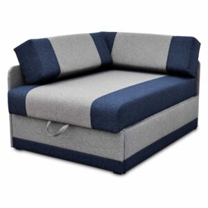 Narożnik dla dzieci i dorosłych rosnący sofa Vaxer (B01 - GRANAT/SZARY | SAWANA S540/SAWANA S516)