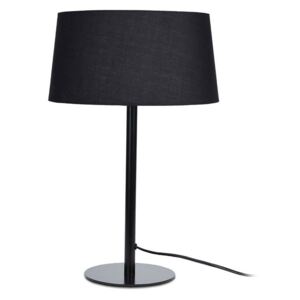Home Styling Collection Lampka stołowa, metalowa, stojąca, czarna, 47 cm