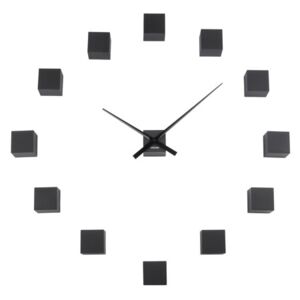 Zegar ścienny DIY Cubic black by Karlsson