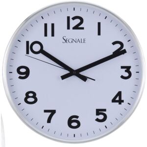 Zegar ścienny ALUMINIUM white 37 cm
