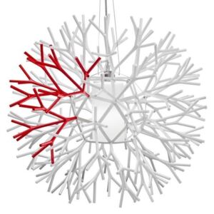 Lampa wisząca CORAL REEF biało-czerwona ST-7101-1M ALTAVOLA DESIGN ST-7101-1M