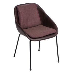 Tapicerowane krzesło z poduszką Poter Soft M
