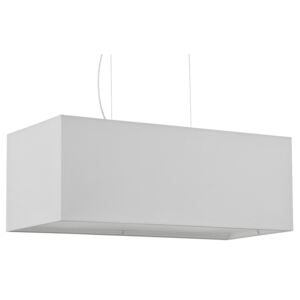 Biały prostokątny żyrandol nad stół - EX706-Santex