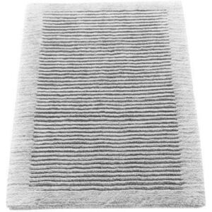 Dywanik łazienkowy Cawo ręcznie tkany 120 x 70 cm szary
