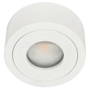 Spot LAMPA sufitowa Rullo Bianco Mini IP44 Orlicki Design okrągła OPRAWA do łazienki LED 5W 3000K spot IP44 biała