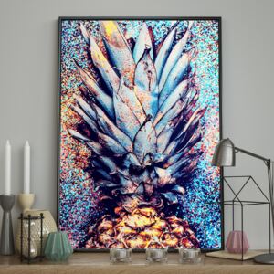 DecoKing – Plakat ścienny - Pineapple - Spotted 40x50 cm