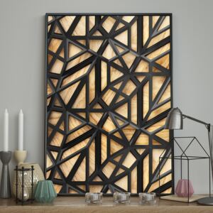 DecoKing - Plakat ścienny - Wood Craft 40x50 cm