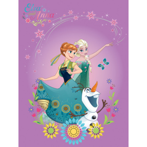 Dywan Disney Kids Princess Elsa & Anna 5, Druk Cyfrowy