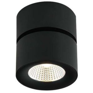Spot LAMPA sufitowa Mone Nero Orlicki Design tuba OPRAWA metalowa LED 7W 3000K natynkowa czarna