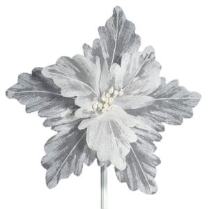 DecoKing - Dekoracyjny Kwiat Biała Gwiazda