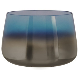 Niebieski wazon szklany PT LIVING Oiled, wys. 10 cm