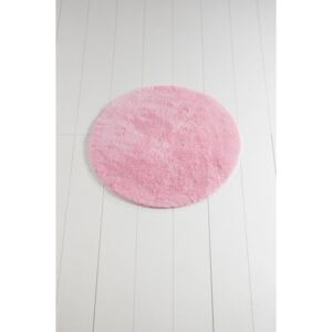 Różowy dywanik łazienkowy Colors of Cap, ⌀ 90 cm
