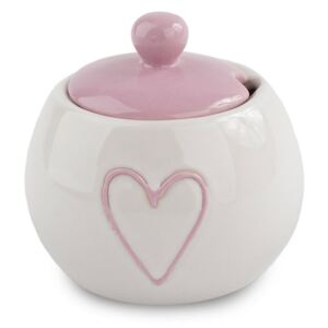 Cukierniczka ceramiczna Heart, różowy