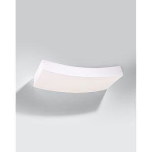 Kinkiet ceramiczny HATTOR biały nowoczesna lampa ścienna G9 LED SOLLUX LIGHTING