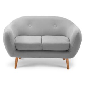 Szara sofa 2-osobowa Scandi by Stella Cadente Maison