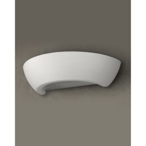 Kinkiet ceramiczny OSKAR biały nowoczesna lampa ścienna E27 LED SOLLUX LIGHTING