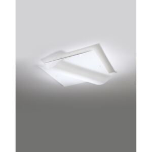 Plafon BUBBLE lampa sufitowa biała szkło nowoczesna E27 LED SOLLUX LIGHTING