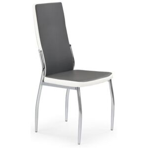 Krzesło K210 Popiel/Biały