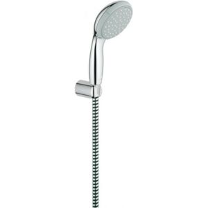 GROHE Tempesta 100 zestaw prysznicowy 2 strumienie chrom zawiera: słuchawkę prysznicową z 2-strumieniami, uchwyt prysznicowy, wąż 27799001