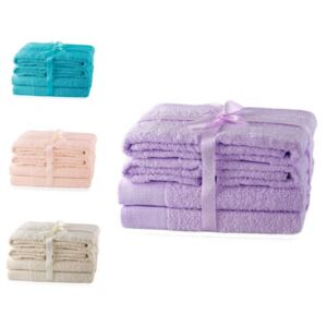 Frankhauer Zestaw 6 ręczników AMARI - różne kolory 2*70x140+4*50x100