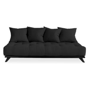 Sofa z ciemnoszarym obiciem Karup Senza Black
