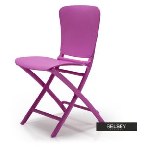 Krzesło Zac fioletowe