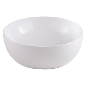 Umywalka nablatowa ceramiczna GoodHome Onega 40 cm biała