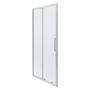 Drzwi prysznicowe przesuwne Zilia 140 x 200 cm inox/transparentne