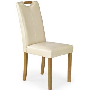 Krzesło drewniane Floyd - kremowe