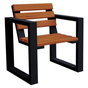 Fotel ogrodowy Norin Black - 8 kolorów