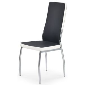 Krzesło czarne tapicerowane Abrim