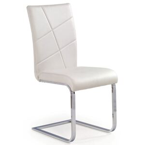 Krzesło metalowe Preis - białe