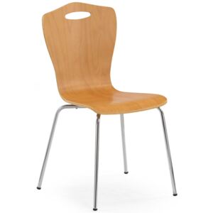 Profilowane krzesło Noder - olcha