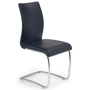 Krzesło metalowe Avner - czarne