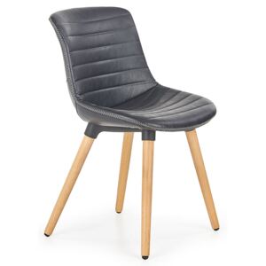 Krzesło drewniane Lorien - czarne