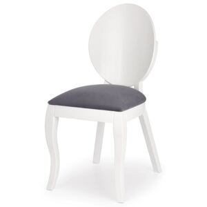 Skandynawskie krzesło Lavon - białe