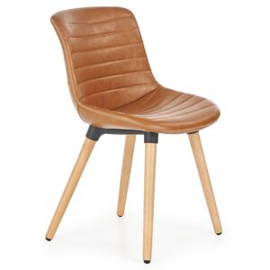 Krzesło drewniane Lorien - brązowe