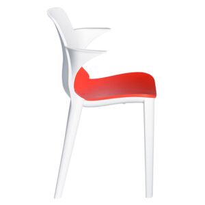 Krzesło Rommo - białe