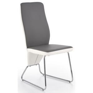Krzesło Migen - popielate + białe