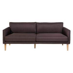 Sofa brązowa - kanapa - sofa tapicerowana - UPPSALA