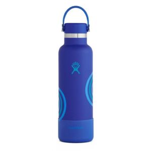 Butelka termiczna Hydro Flask 621 ml Flex Cap z podkładką Boot (niebieski) Wave #RefillForGood