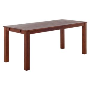 Stół do jadalni ciemne drewno 150 x 85 cm MAXIMA