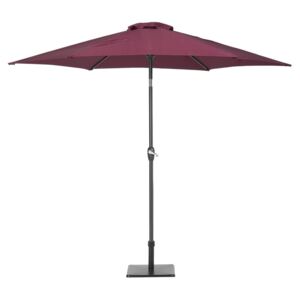 Parasol ogrodowy Ø270 cm burgundowy VARESE