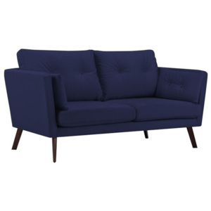 Ciemnoniebieska sofa 3-osobowa Mazzini Sofas Cotton