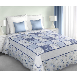 My Best Home narzuta na łóżko Patchwork 220 x 240 cm, niebieska, BEZPŁATNY ODBIÓR: WROCŁAW!